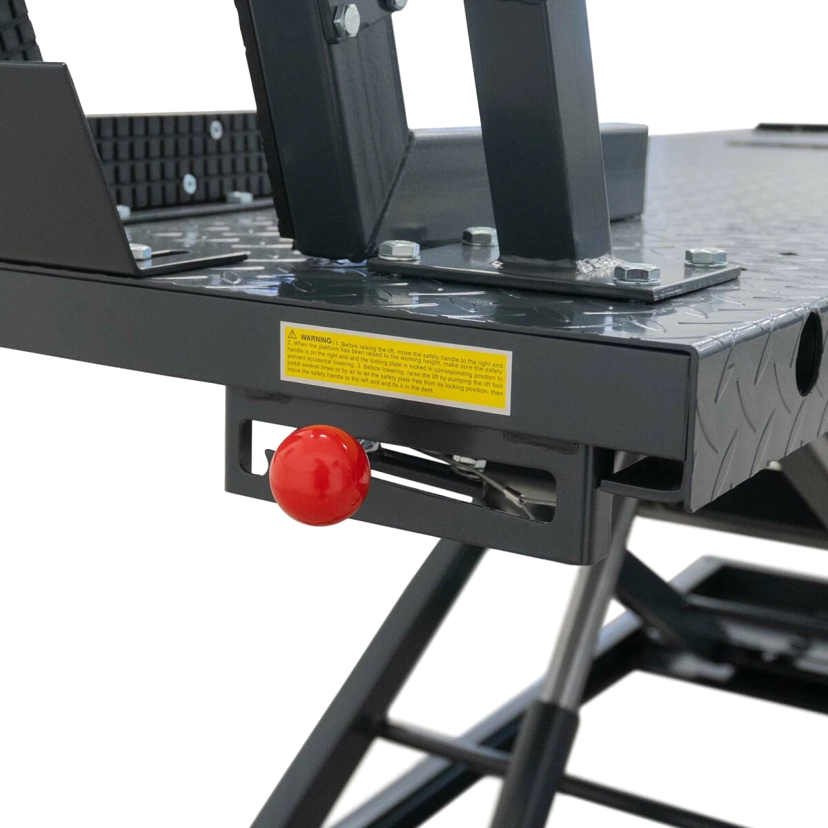 Weber MC2 – Entriegelung